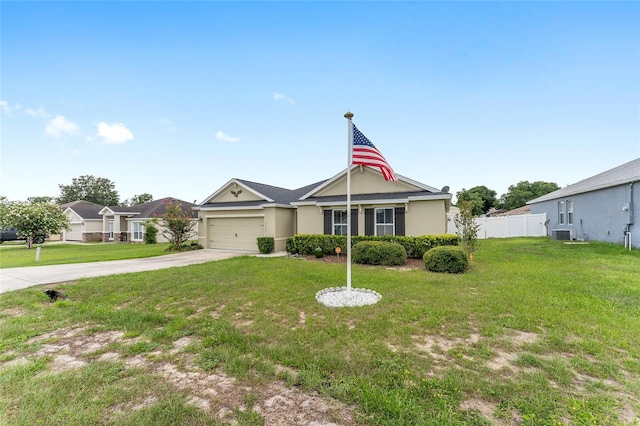 6646 SW 64th Ave, Ocala, FL 34476 - view of front facade with driveway, stucco siding, and an attached garage