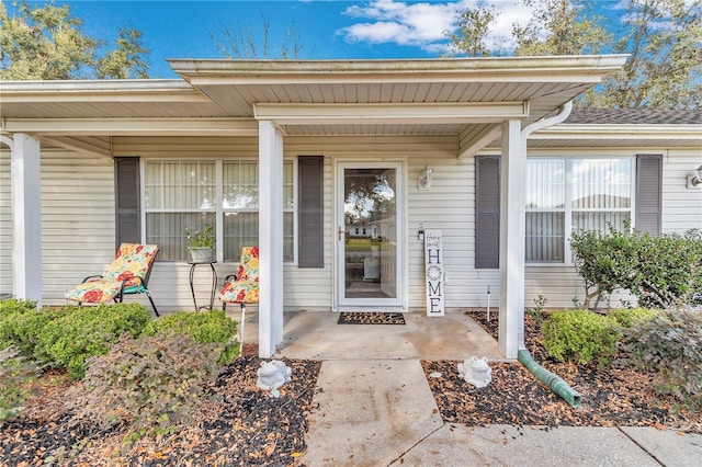 6127 SW 84th Place Rd, Ocala, FL 34476 - view of exterior entry with covered porch