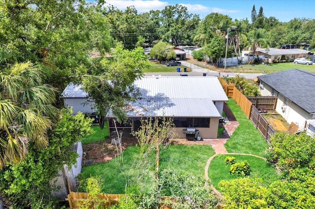 6816 Thomas Cir, Tampa, FL 33619 - view from above of property