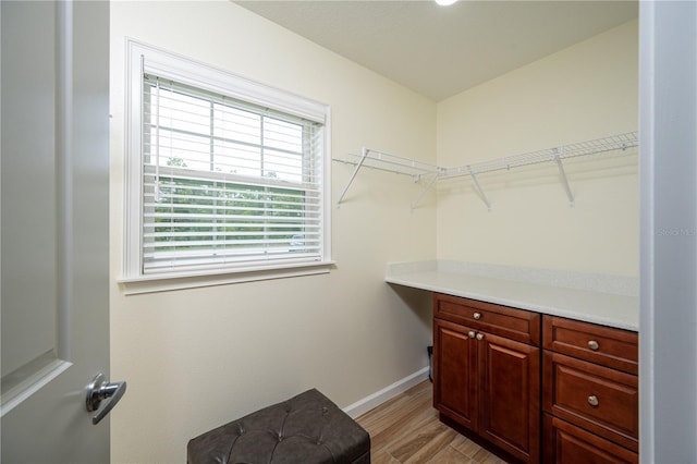 5331 SW 121st Ter, Ocala, FL 34481 - walk in closet featuring light wood-style floors