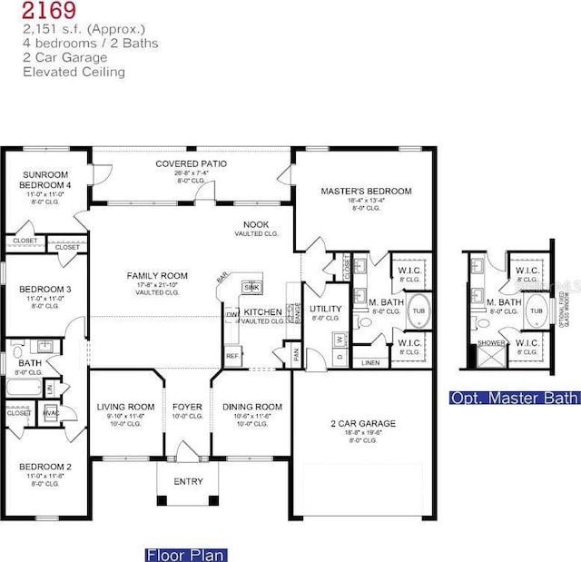 16031 Scaup Duck Ave, Weeki Wachee, FL 34614 - room layout