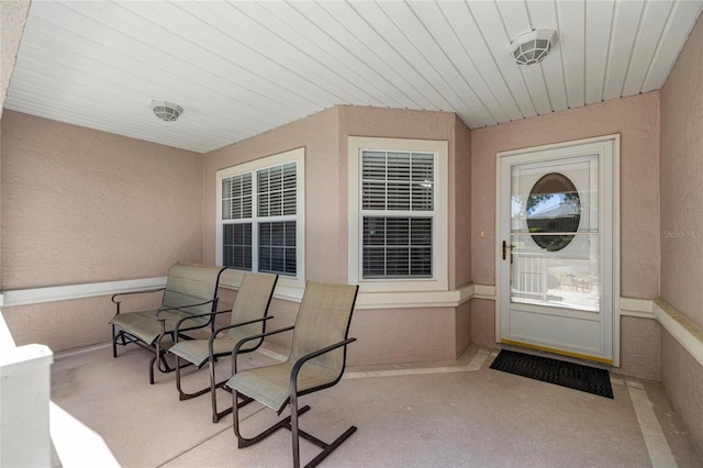 9735 SW 96th St, Ocala, FL 34481 - property entrance with stucco siding