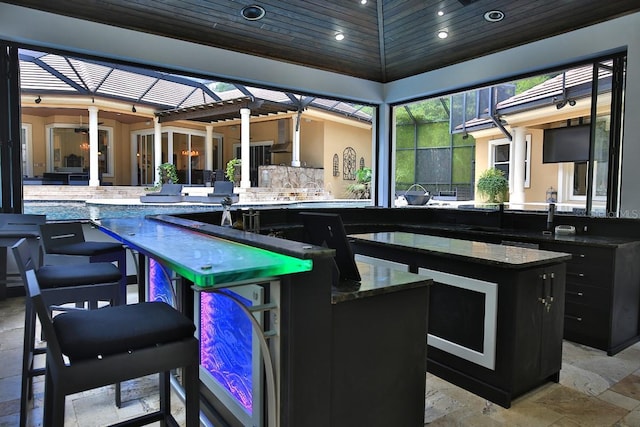 695 SE 47th Loop, Ocala, FL 34480 - view of patio / terrace featuring ceiling fan