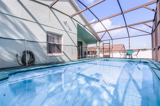 1584 Silhouette Dr, Clermont, FL 34711 - outdoor pool with a lanai