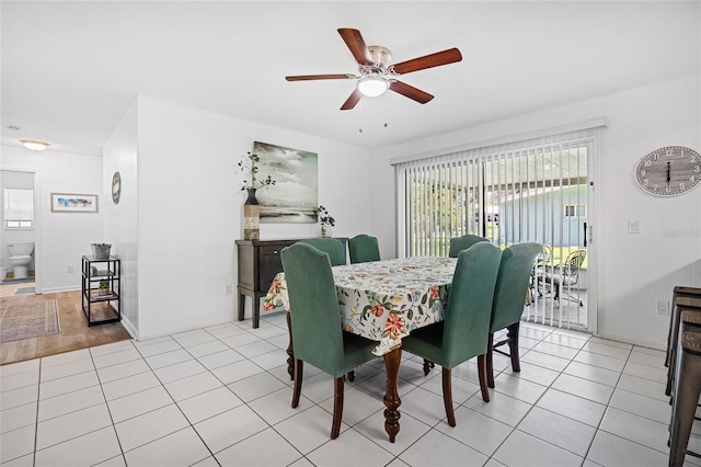12178 Palmetto Way, Dunnellon, FL 34432 - dining space featuring ceiling fan