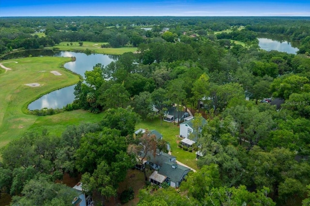 7961 Midway Drive Ter Unit J102, Ocala, FL 34472 - aerial view of property's location with a nearby body of water and a local golf course
