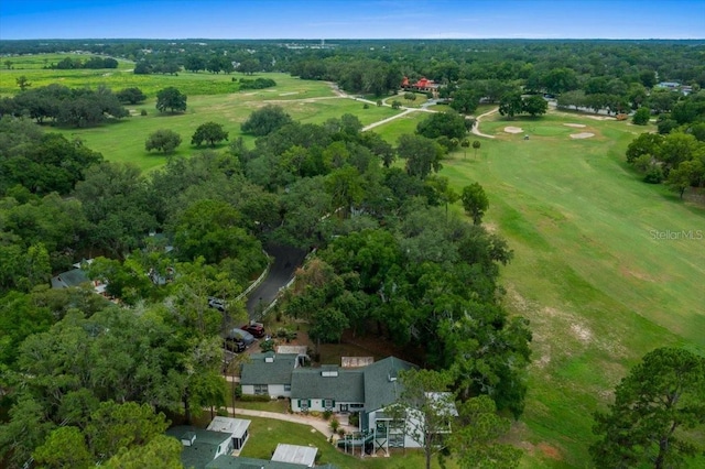 7961 Midway Drive Ter Unit J102, Ocala, FL 34472 - aerial view of property and surrounding area featuring a golf club
