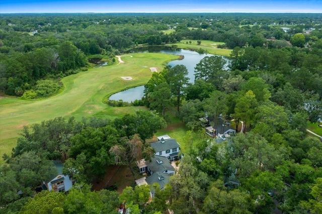 7961 Midway Drive Ter Unit J102, Ocala, FL 34472 - aerial view of property and surrounding area with a large body of water and a local golf course