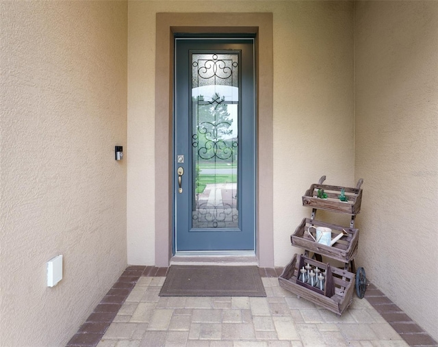 7839 SW 97th Cir, Ocala, FL 34481 - entrance to property featuring stucco siding