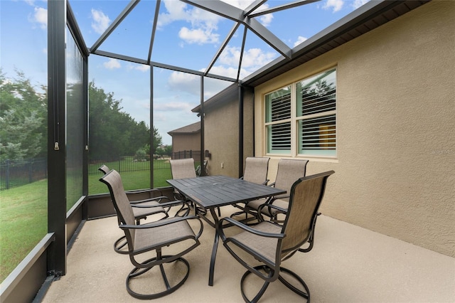 7839 SW 97th Cir, Ocala, FL 34481 - sunroom with outdoor dining area and healthy amount of natural light