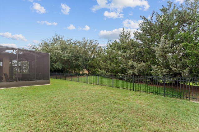 7839 SW 97th Cir, Ocala, FL 34481 - fenced backyard with glass enclosure