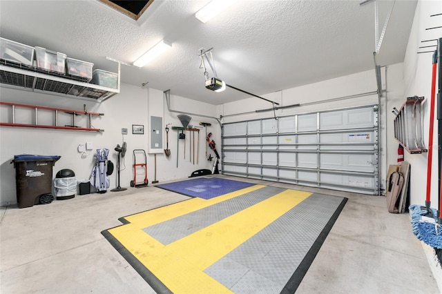 7839 SW 97th Cir, Ocala, FL 34481 - garage featuring a garage door opener and electric panel
