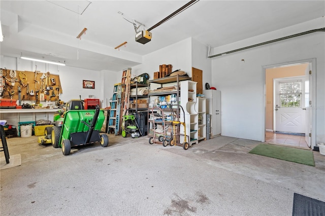 10230 289th St E, Myakka City, FL 34251 - garage with a garage door opener