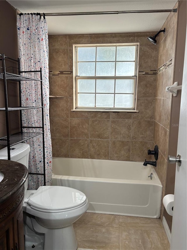 8134 Fairways Cir Unit R203, Ocala, FL 34472 - full bath with shower / tub combo, vanity, and tile patterned floors