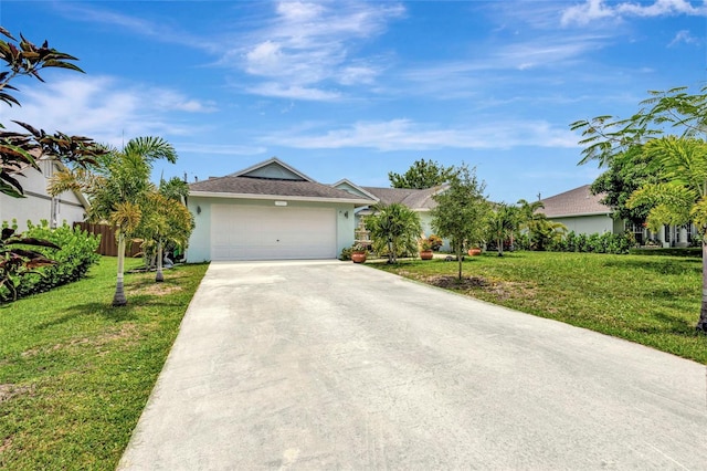 502 SE Guava Ter, Port St Lucie, FL 34983 - single story home featuring concrete driveway, a garage, and stucco siding