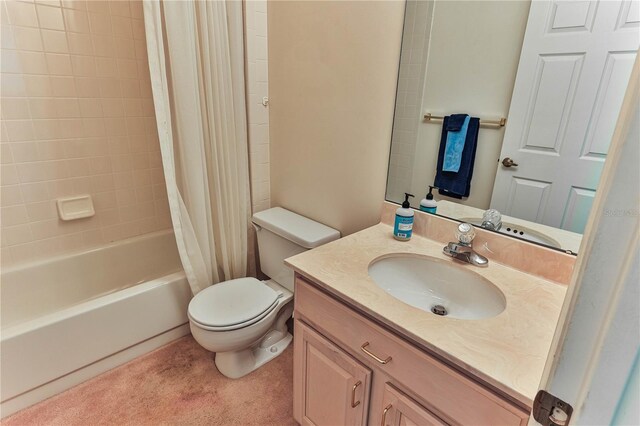 585 W Barrymore Dr, Beverly Hills, FL 34465 - bathroom with vanity and shower / bath combo