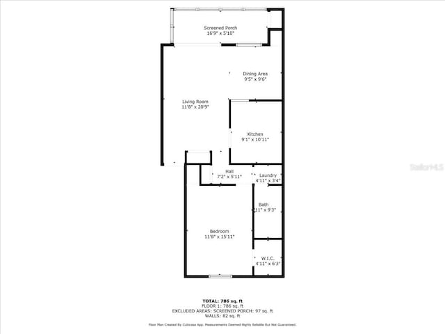 683 Midway Dr Unit B, Ocala, FL 34472 - view of property floor plan
