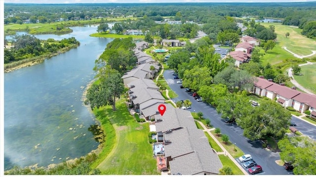 683 Midway Dr Unit B, Ocala, FL 34472 - aerial view of residential area featuring a nearby body of water and a local golf course