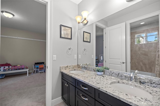 3993 SE 10th Ave, Ocala, FL 34480 - full bath featuring ensuite bathroom, double vanity, and washtub / shower combination