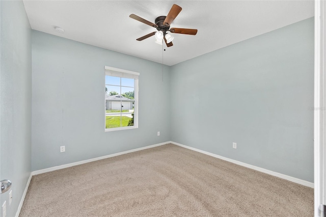 7054 SW 64th Ter, Ocala, FL 34476 - carpeted spare room featuring ceiling fan and a smoke detector