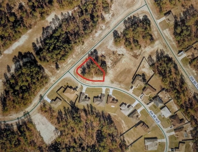 13322 SW 85th Cir, Ocala, FL 34473 - map / location featuring property boundaries highlighted