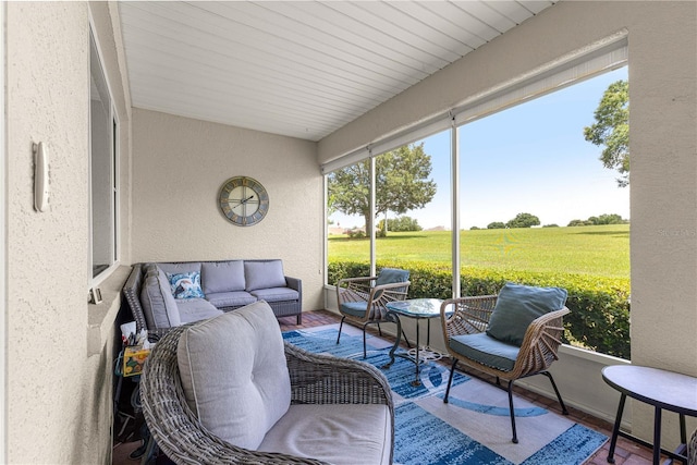 9925 SW 95th Loop, Ocala, FL 34481 - sunroom / solarium featuring an outdoor living space