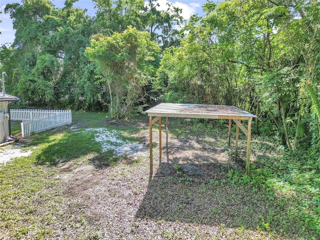 1636 SW 5th Pl, Ocala, FL 34471 - view of yard with a carport