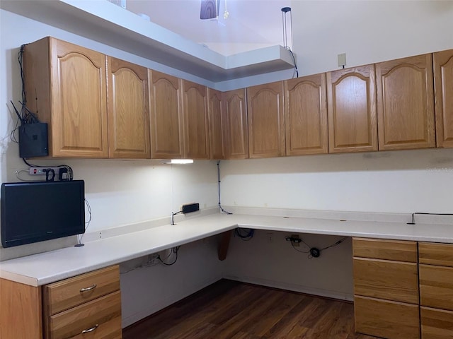 9923 SE 64th Ave, Belleview, FL 34420 - unfurnished office with dark wood-style floors