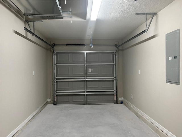 185 Malauka Loop, Ocklawaha, FL 32179 - garage with baseboards and electric panel