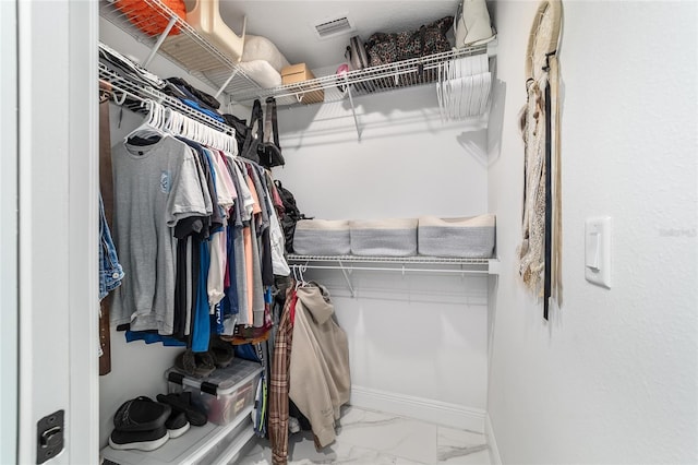 7435 N Nature Trl, Hernando, FL 34442 - spacious closet featuring marble finish flooring