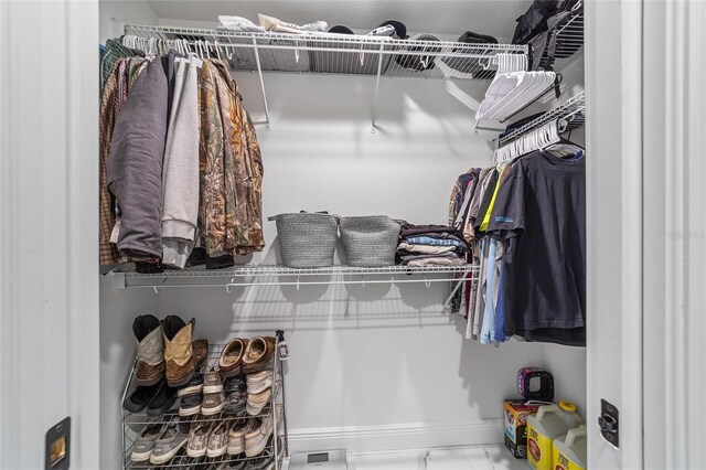 7435 N Nature Trl, Hernando, FL 34442 - spacious closet featuring marble finish flooring