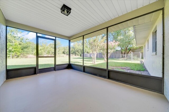 6142 SE 37th Ter, Ocala, FL 34480 - view of unfurnished sunroom