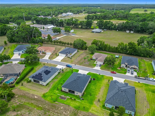 19424 SW 77th Loop, Dunnellon, FL 34432 - aerial perspective of suburban area featuring a forest