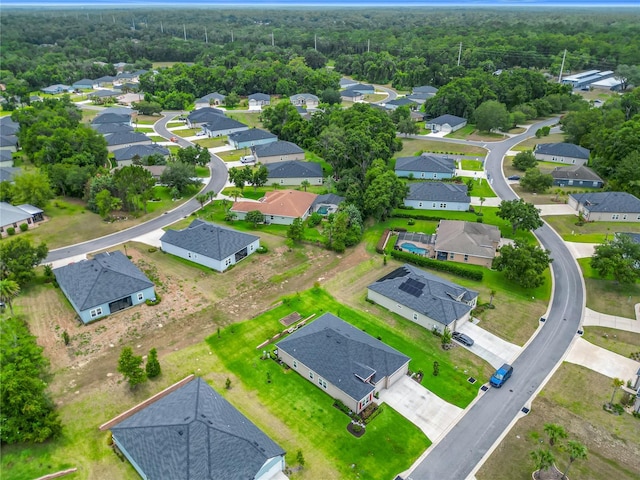 19424 SW 77th Loop, Dunnellon, FL 34432 - aerial view of residential area featuring a forest