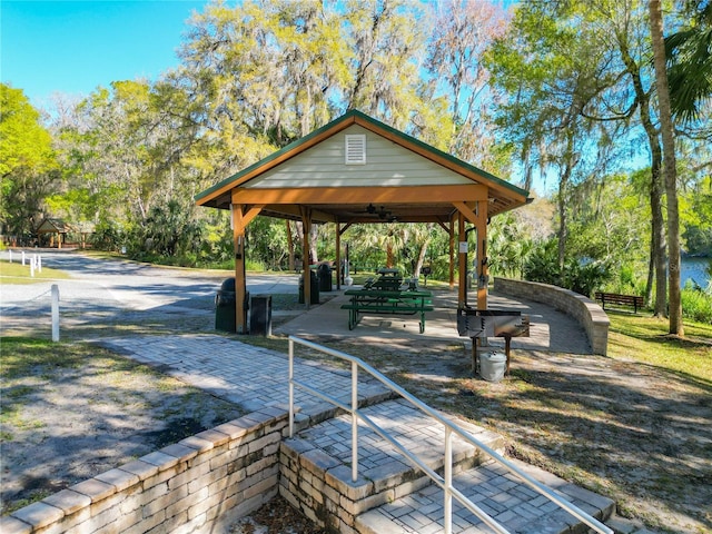 19424 SW 77th Loop, Dunnellon, FL 34432 - view of property's community with a gazebo