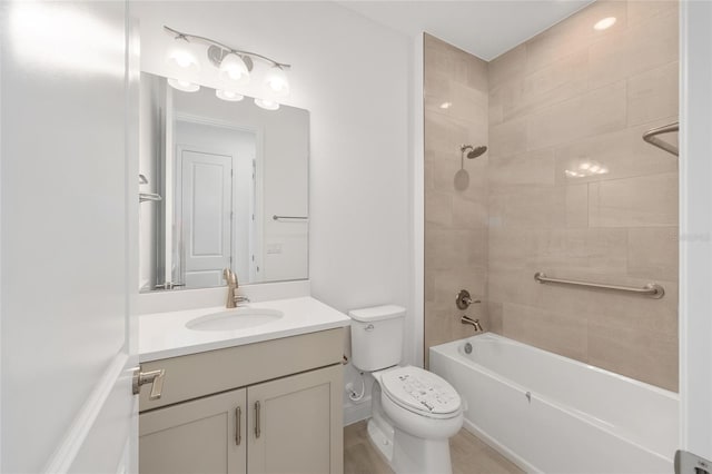 10561 SW 98th Pl, Ocala, FL 34481 - full bathroom with vanity and washtub / shower combination