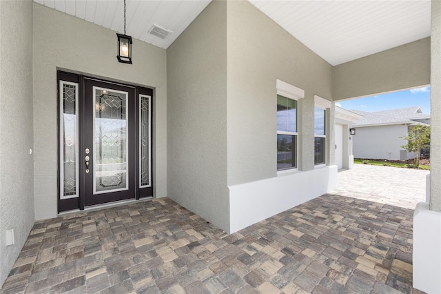 10026 SW 85th Place Rd, Ocala, FL 34481 - entrance to property with stucco siding
