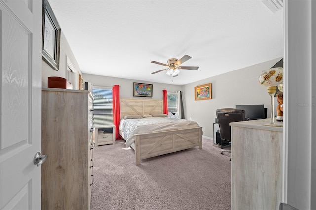 11330 SW 61st Cir, Ocala, FL 34476 - bedroom featuring carpet and ceiling fan