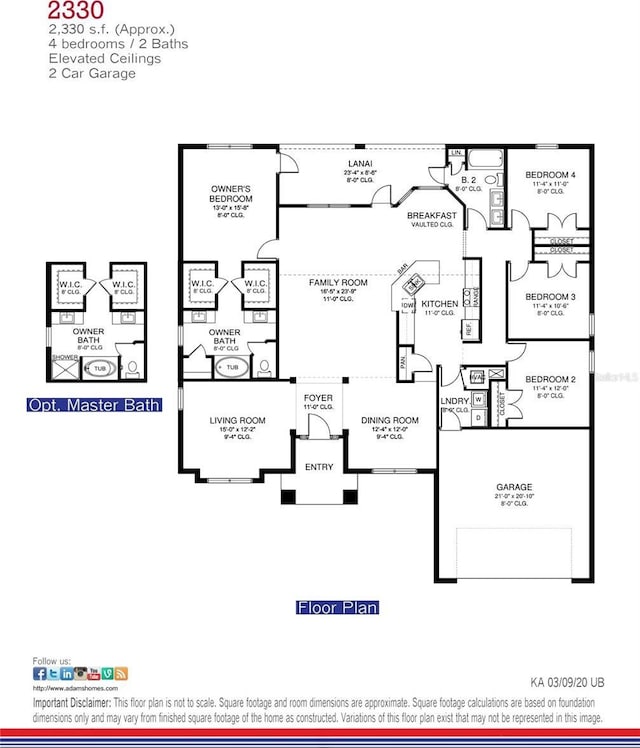 12384 SW 96th Ln, Dunnellon, FL 34432 - view of property floor plan
