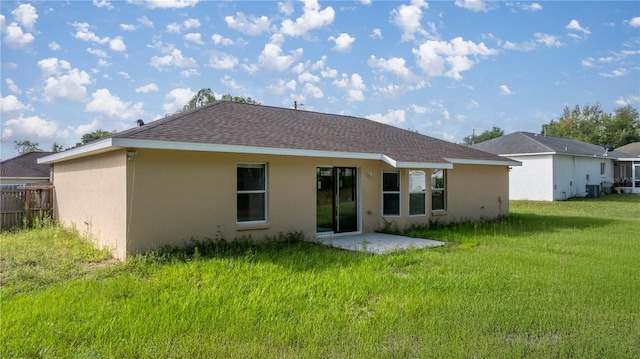 51 Pine Trace Loop, Ocala, FL 34472 - rear view of property with stucco siding, a patio area, and a shingled roof