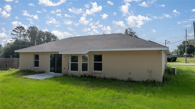 51 Pine Trace Loop, Ocala, FL 34472 - rear view of house featuring stucco siding, a shingled roof, and a patio area