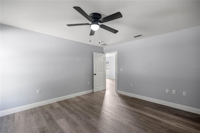 51 Pine Trace Loop, Ocala, FL 34472 - unfurnished room featuring wood finished floors, a ceiling fan, and a textured ceiling