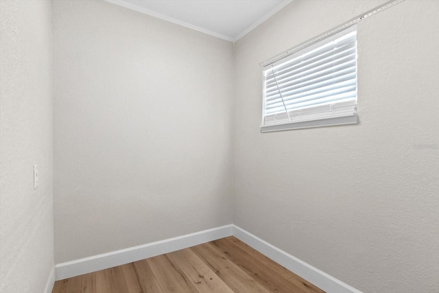 1860 NW 16th St, Crystal River, FL 34428 - unfurnished room featuring crown molding and light wood-type flooring
