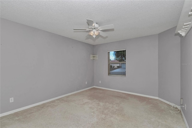 9069 SW 91st Cir, Ocala, FL 34481 - carpeted spare room featuring a ceiling fan and a textured ceiling