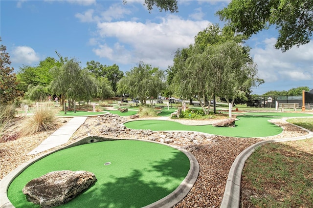 9069 SW 91st Cir, Ocala, FL 34481 - surrounding community featuring an area to practice putting
