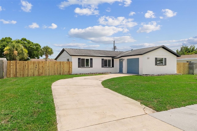 2817 Rheims Ave, Melbourne, FL 32935 - single story home with driveway, an attached garage, roof with shingles, and stucco siding