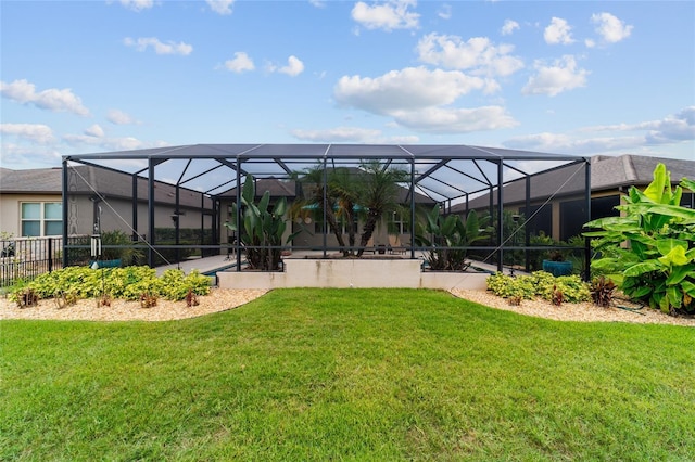 7814 SW 97th Cir, Ocala, FL 34481 - back of house featuring a lawn
