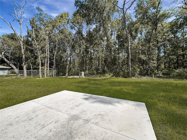 3679 E Bernice St, Inverness, FL 34453 - view of green lawn with a patio