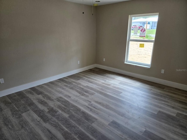 11139 N Sonnet Ter, Citrus Springs, FL 34433 - spare room featuring plenty of natural light and dark wood finished floors