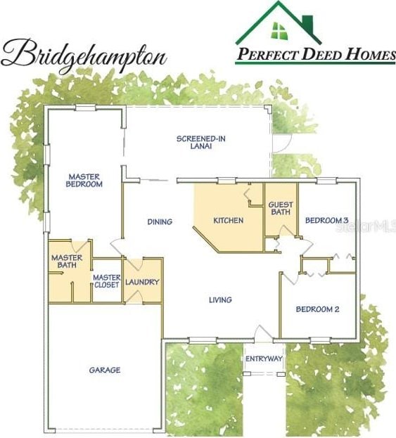 2015 SW 178th Lane Rd, Ocala, FL 34473 - view of property floor plan